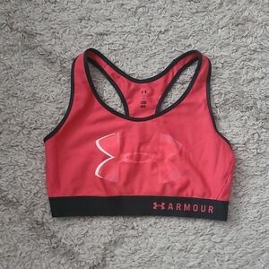 Under Armour Women's Vibrant Red Sports Bra